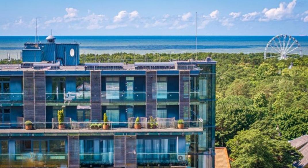 Ferienwohnung Palanga Sea View Exterior foto