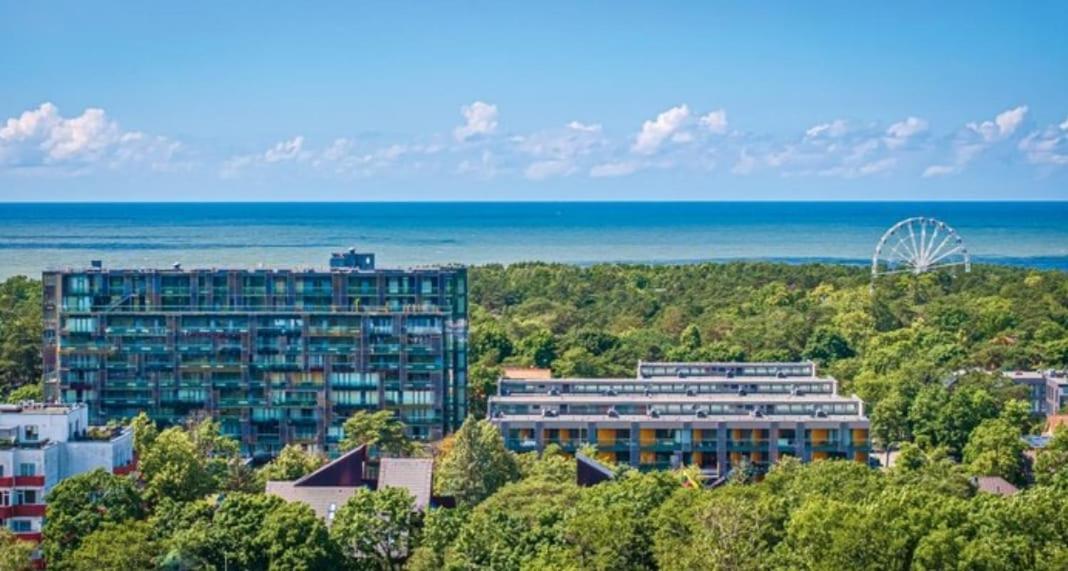 Ferienwohnung Palanga Sea View Exterior foto